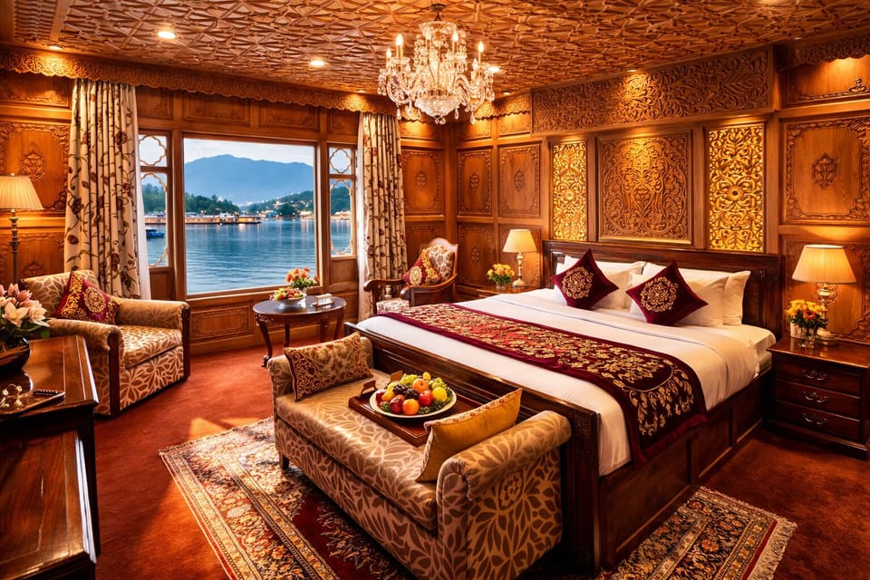 Theme Lake View Room | Egyptian cotton sheets, premium bedding, down comforters