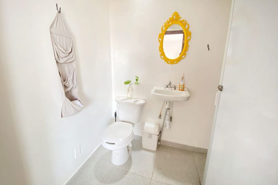 Standard Double Room, 1 Double Bed, Terrace, Tower | Bathroom | Shower, rainfall showerhead, towels
