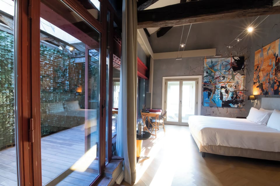 Grand Terrace Room | Premium bedding, down comforters, minibar, in-room safe