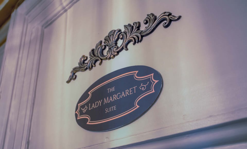 Lady Margaret Suite, King Bed with Jetted Tub | Blackout drapes, iron/ironing board, free WiFi, bed sheets