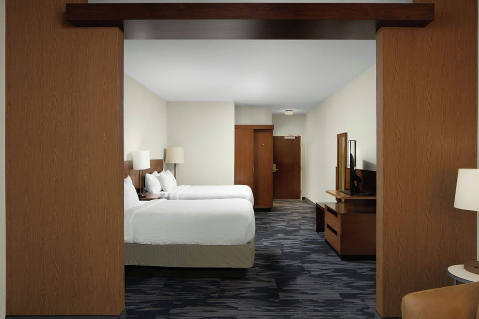 Suite, Multiple Beds | Premium bedding, in-room safe, desk, laptop workspace