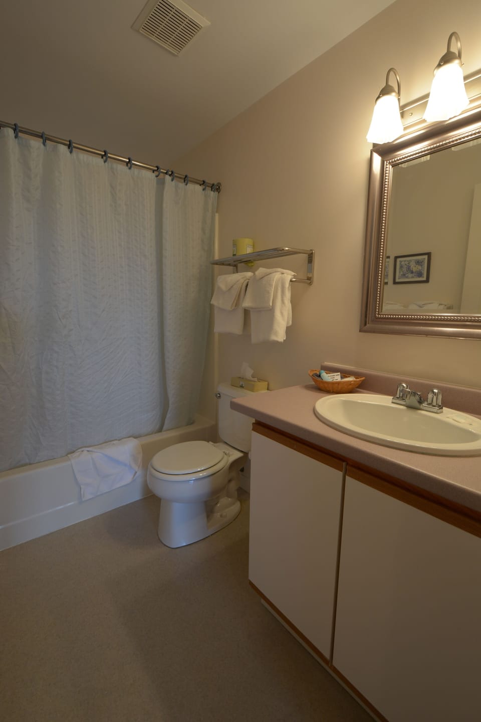 Luxury Queen Suite | Bathroom | Shower, hair dryer, towels