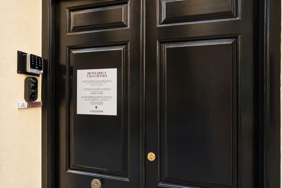 Interior entrance