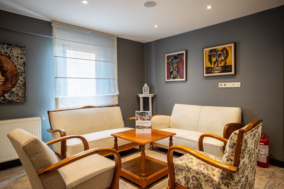 Lobby sitting area