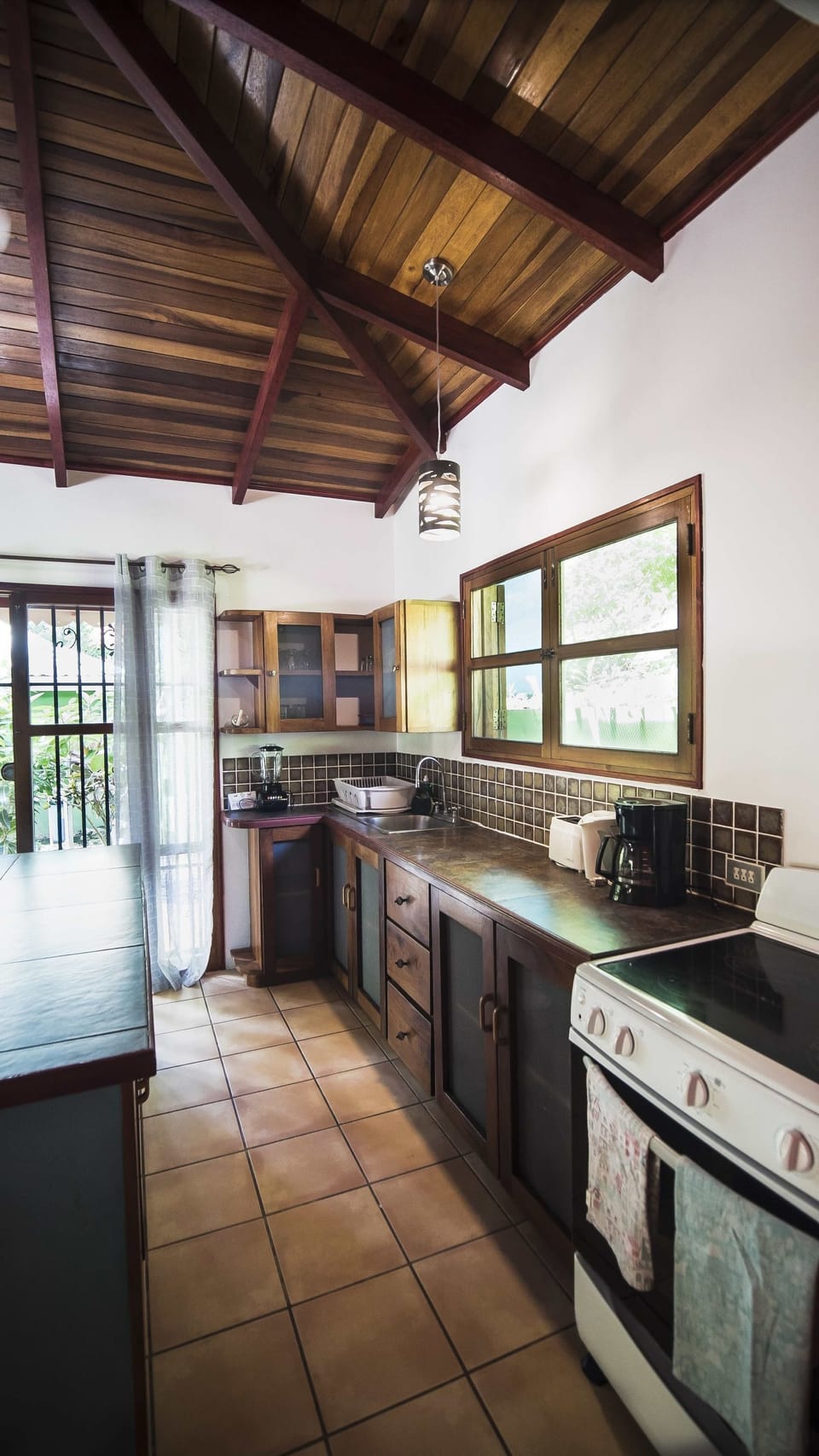 Family Villa, 3 Bedrooms, Private Pool | Private kitchen | Fridge, coffee/tea maker