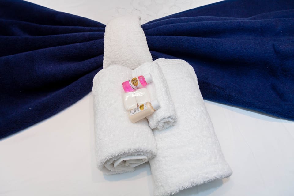 Executive Room | Bathroom amenities | Free toiletries, hair dryer, towels