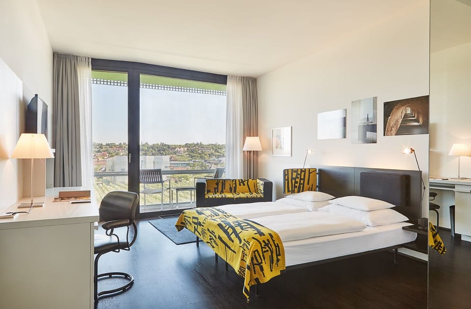 Prestige View Double Room | Premium bedding, down comforters, memory foam beds, minibar