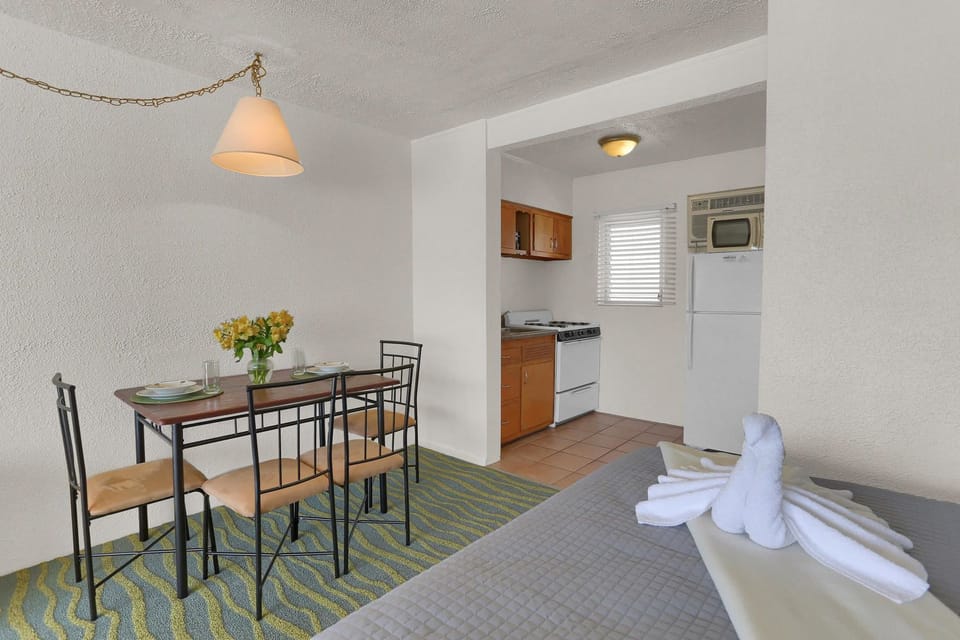 Deluxe Room, 2 Queen Beds, Kitchenette | View from room