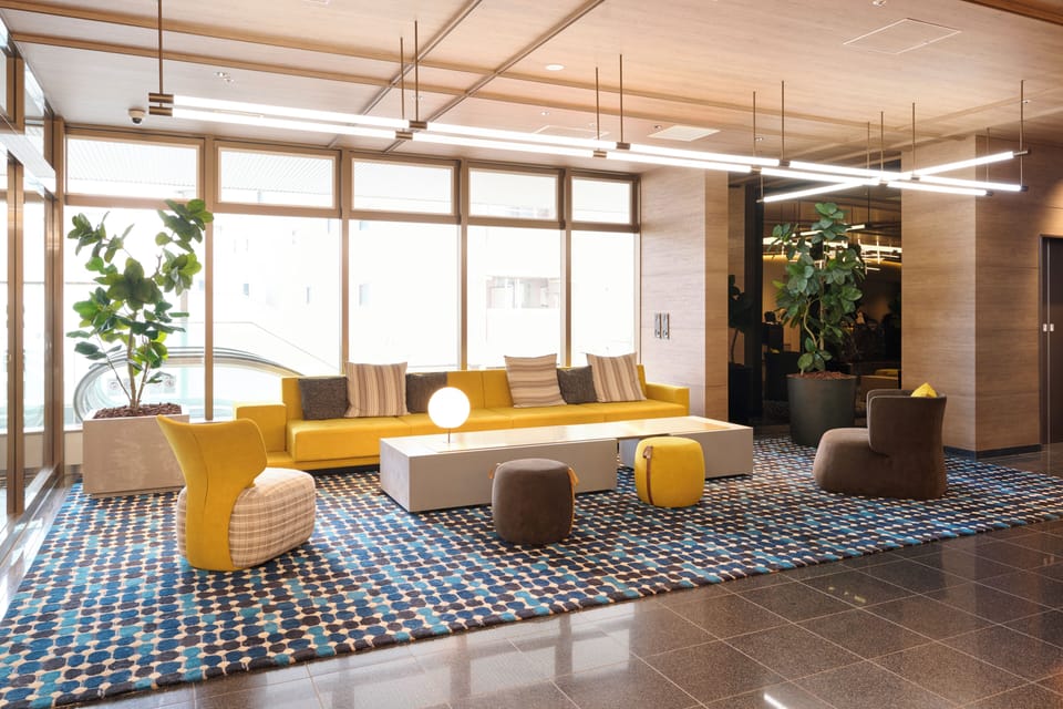 Lobby sitting area