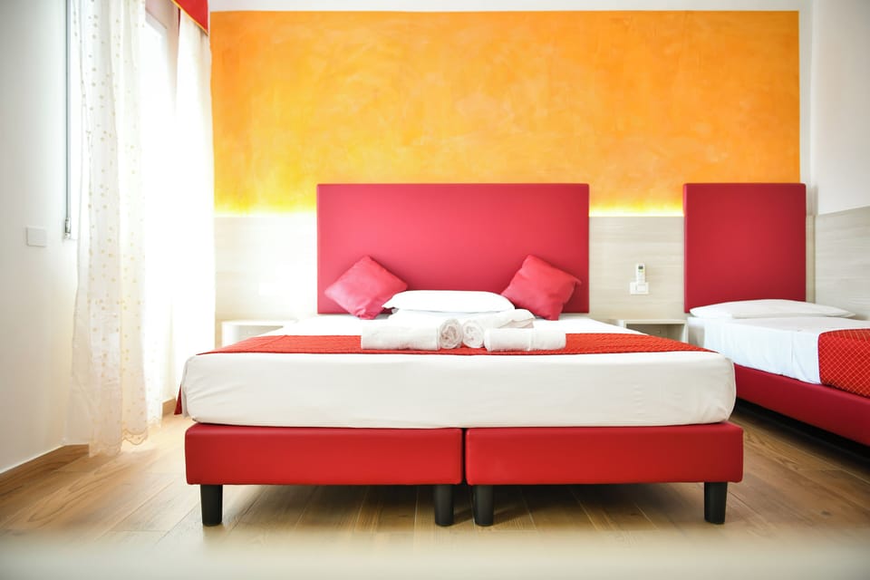 Classic Triple Room | Frette Italian sheets, premium bedding, desk, laptop workspace