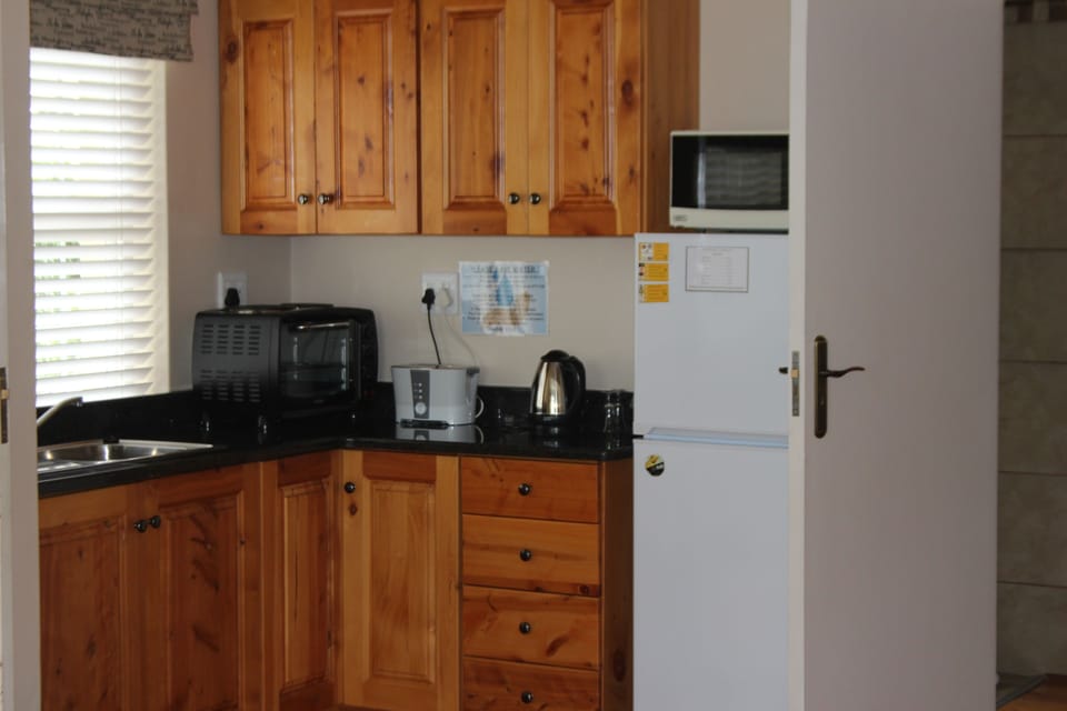 Basic Room, 1 Bedroom (King or Twin Room (Shower Only)) | Private kitchenette | Fridge, microwave