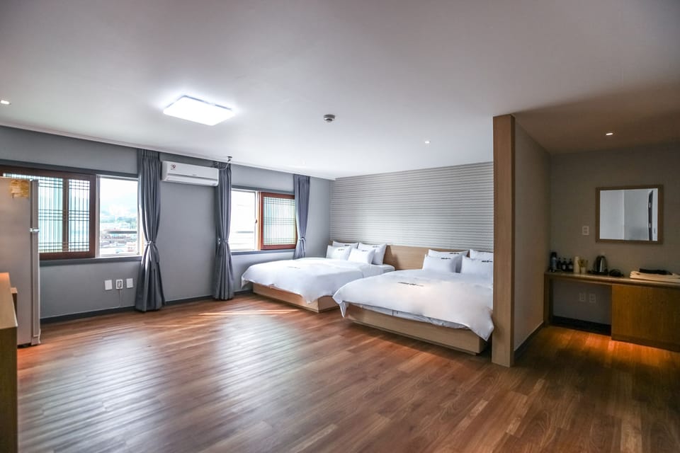 Family Triple Room, 2 Bedrooms (Check in time Mon-Fri 4PM,Sat-Sun 8PM) | Soundproofing, free WiFi