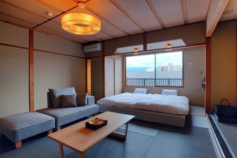 Economy Japanese Style Room, Smoking | Premium bedding, down comforters, in-room safe, desk