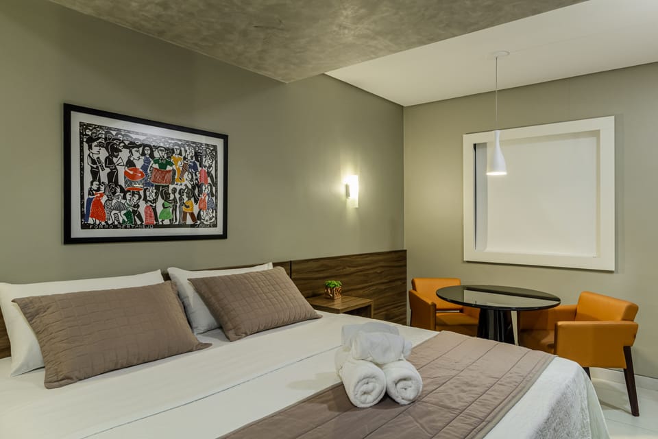Luxury Double Room | Minibar, in-room safe, desk, blackout drapes