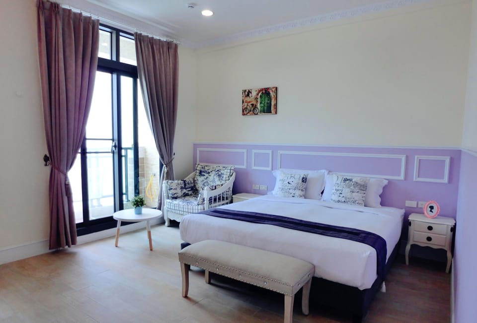 Romantic Double Room, 1 Bedroom, Balcony | Blackout drapes, free WiFi, bed sheets