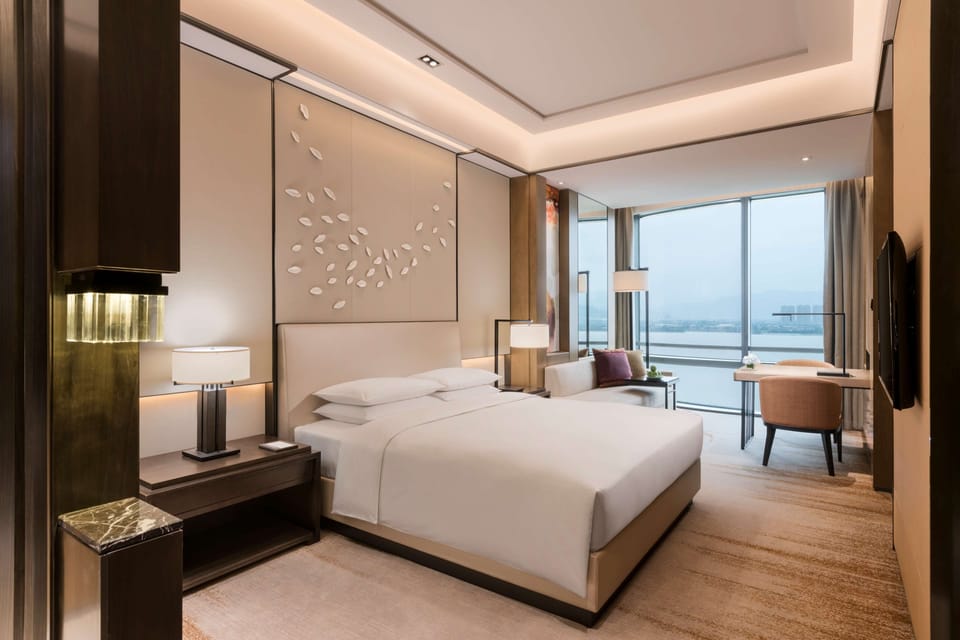Hypo-allergenic bedding available, minibar, in-room safe, desk