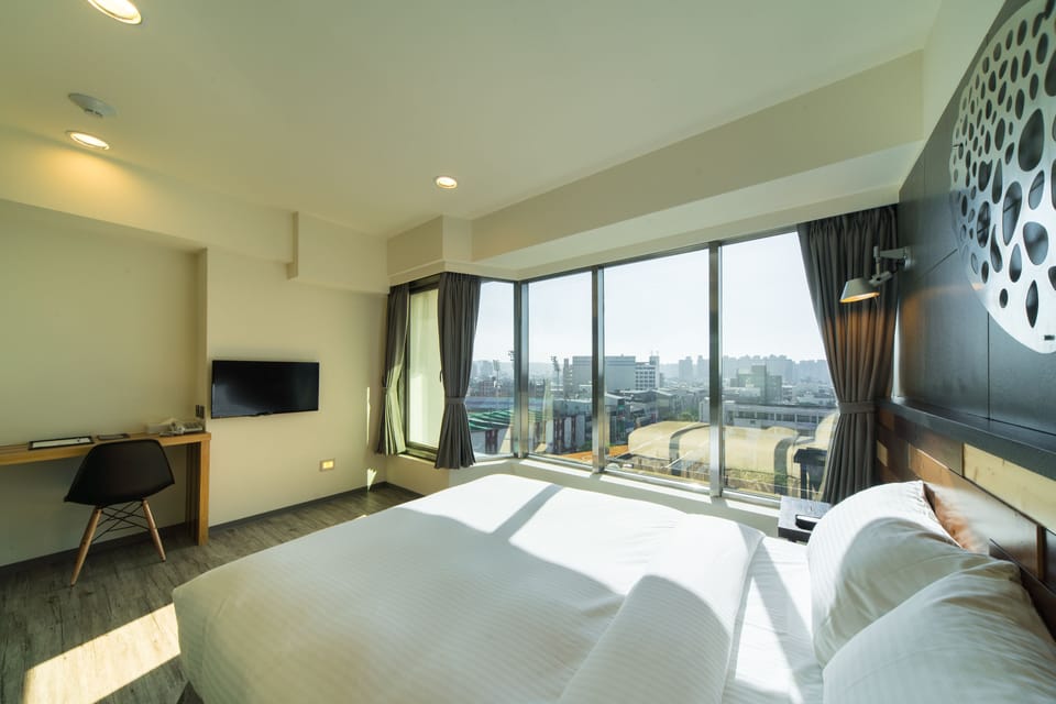 Standard Double Room, City View | In-room safe, desk, laptop workspace, free WiFi