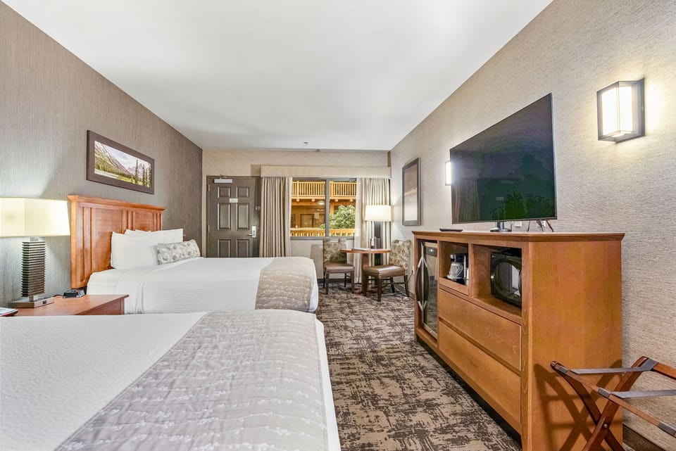 Standard Double Room, 2 Queen Beds | Hypo-allergenic bedding, pillowtop beds, blackout drapes