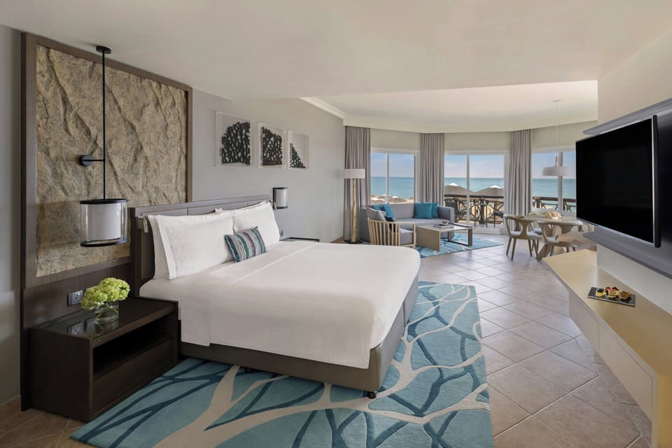 Suite, Balcony, Oceanfront | 1 bedroom, down comforters, minibar, in-room safe
