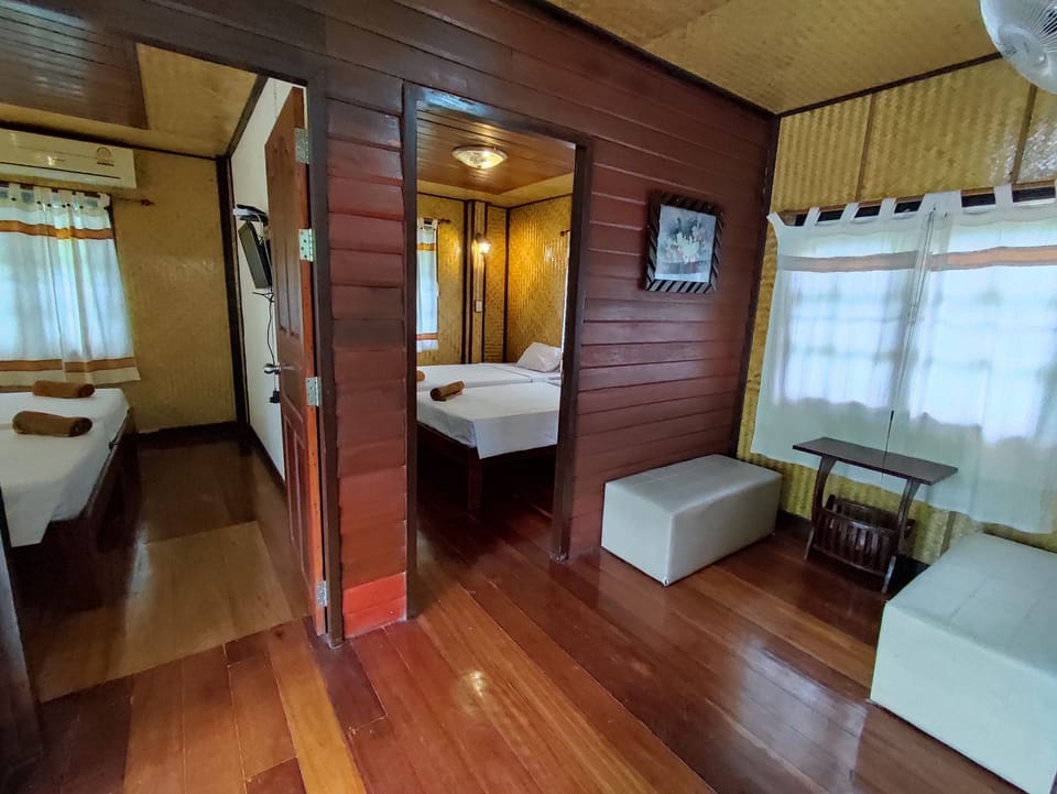 Villa 2 Bedroom | Living area | 32-inch LCD TV with satellite channels, TV
