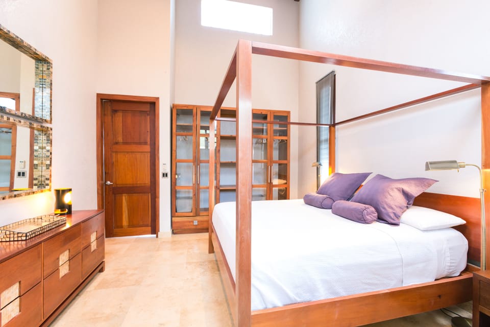 Luxury Suite, 2 Bedrooms, Ocean View | Premium bedding, in-room safe, laptop workspace, blackout drapes