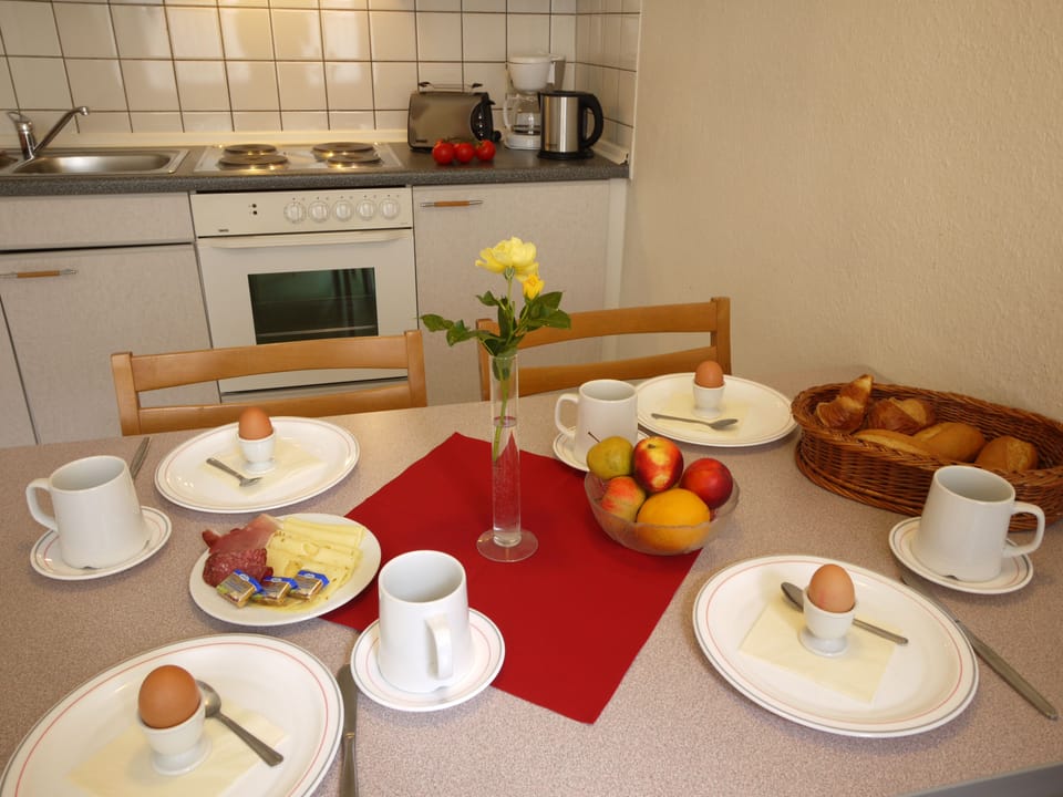 Appartment Rhein 2 Personen | In-room dining
