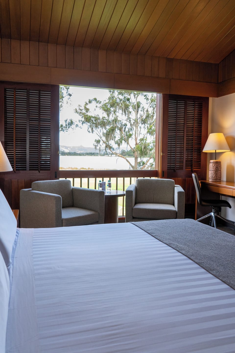 Deluxe Twin Room, 2 Twin Beds, Lake View | Premium bedding, memory foam beds, minibar, in-room safe