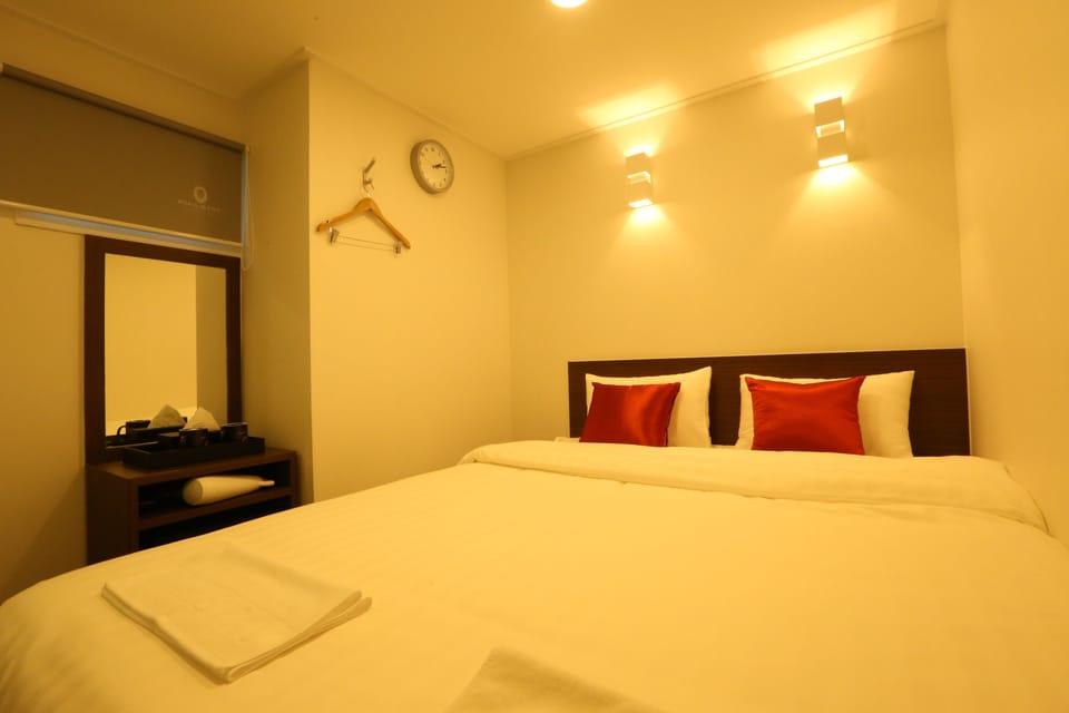 Economy Double Room | Blackout drapes, soundproofing, free WiFi