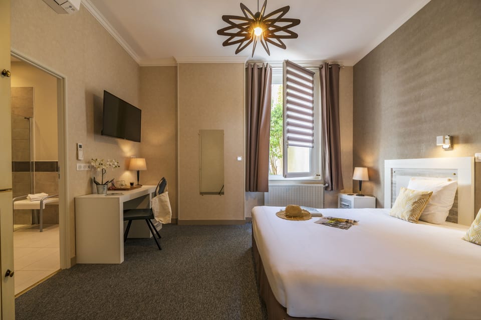 Standard Double or Twin Room, City View | Minibar, in-room safe, individually furnished, desk