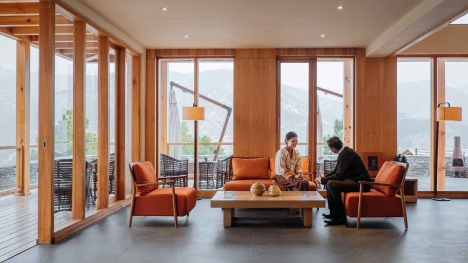 Lobby sitting area