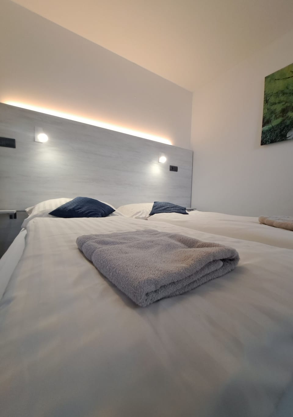 Triple Room | Select Comfort beds, blackout drapes, iron/ironing board, free WiFi