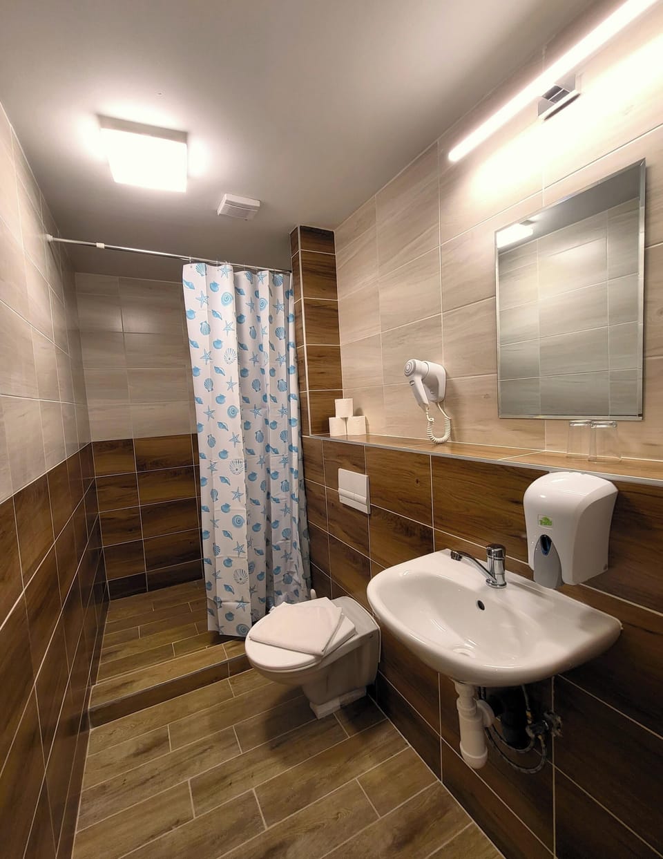 Economy Double Room | Bathroom | Shower, free toiletries, hair dryer, towels