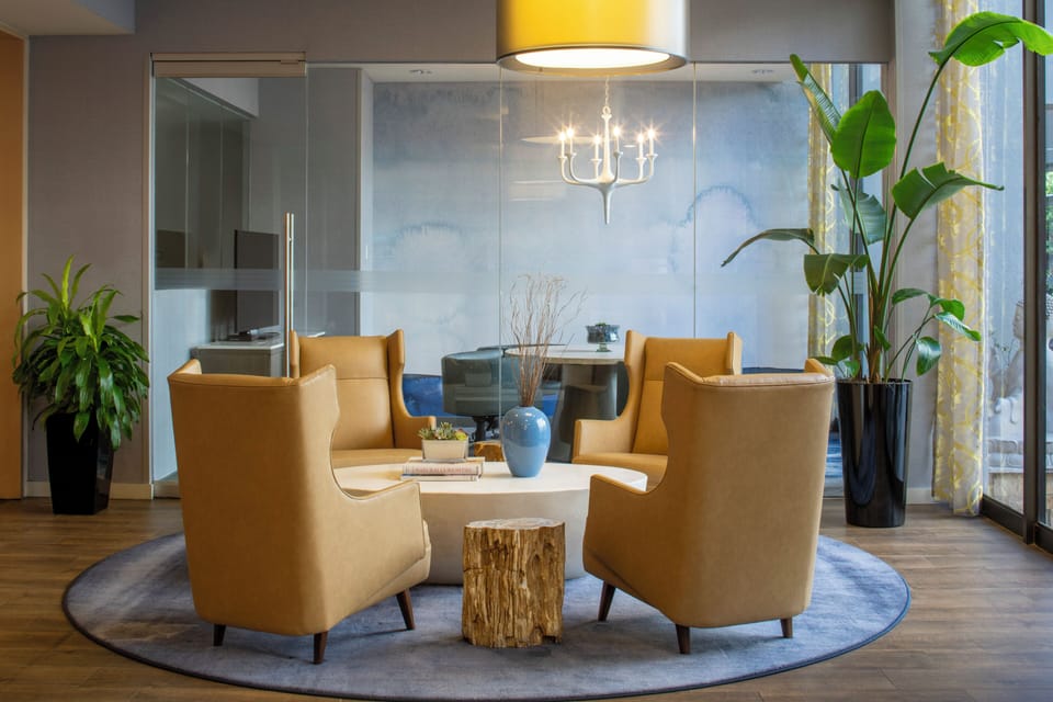 Lobby sitting area