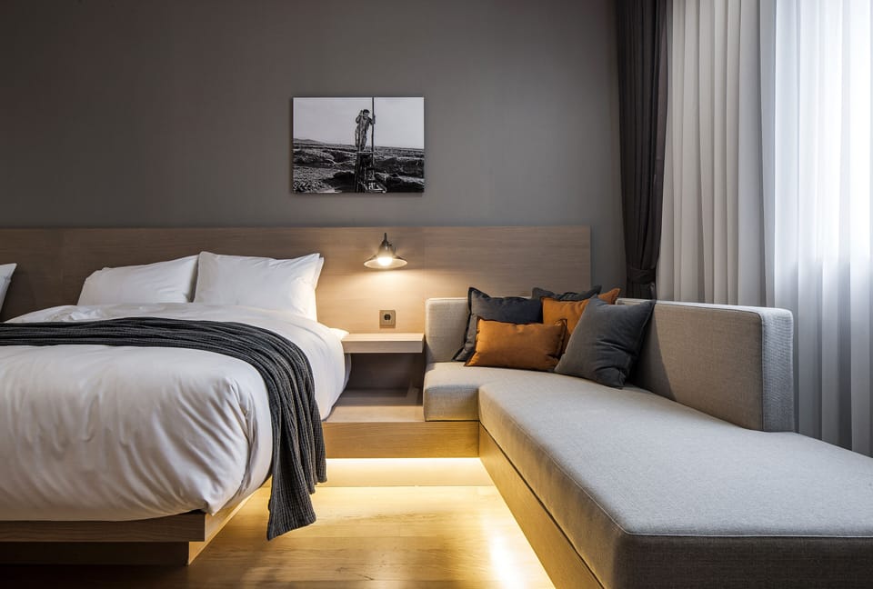 Family Twin Room (Air purifier in room) | Free minibar, in-room safe, laptop workspace, blackout drapes