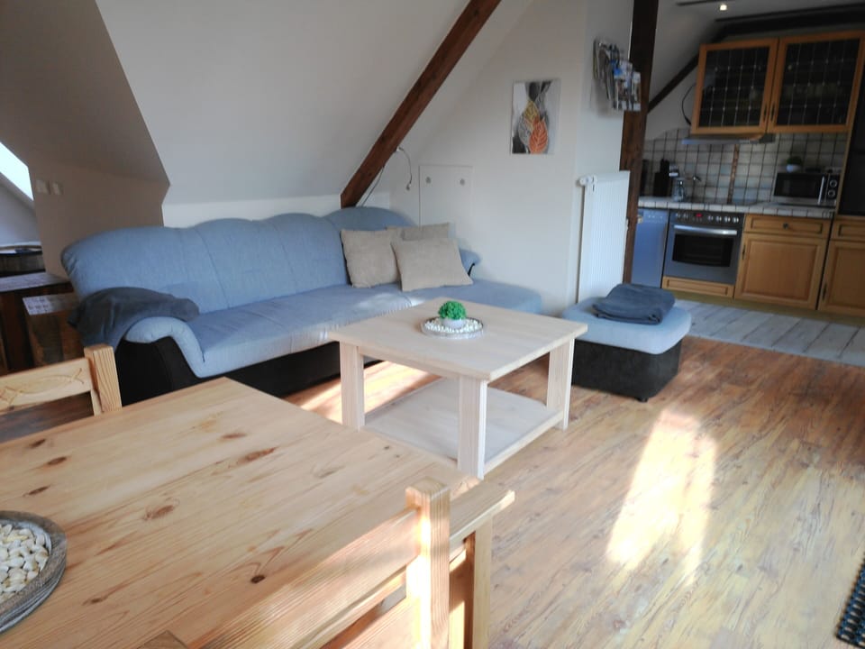 Basic Condo, 2 Bedrooms, Balcony | Living area | 120-cm flat-screen TV with satellite channels, TV