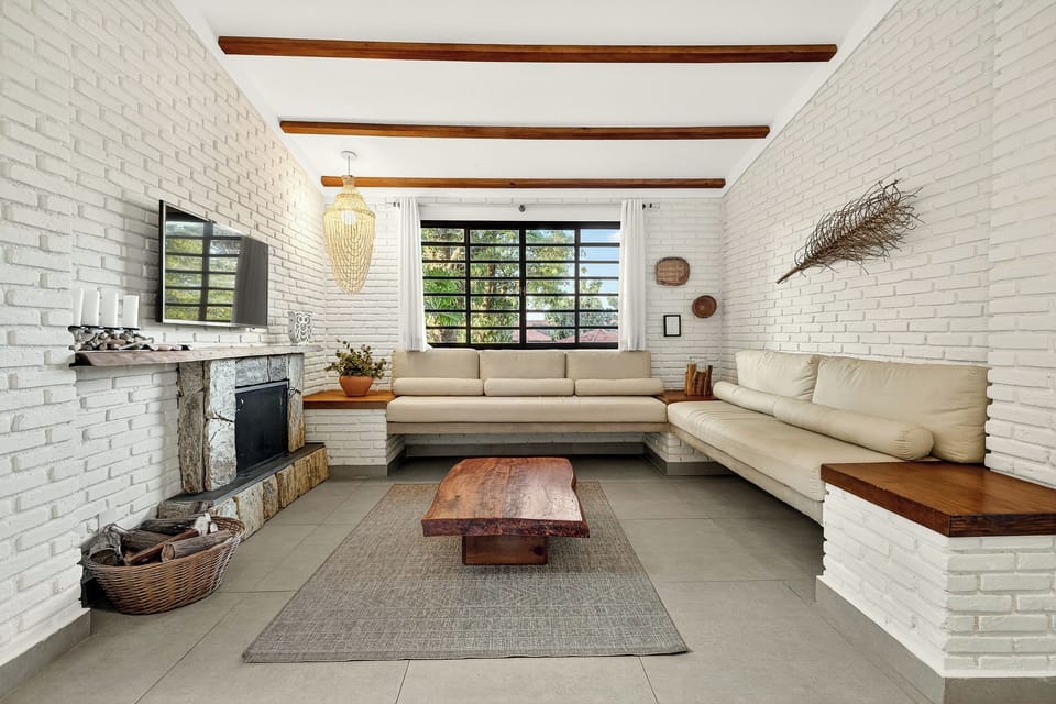 Chale Premium | Living area