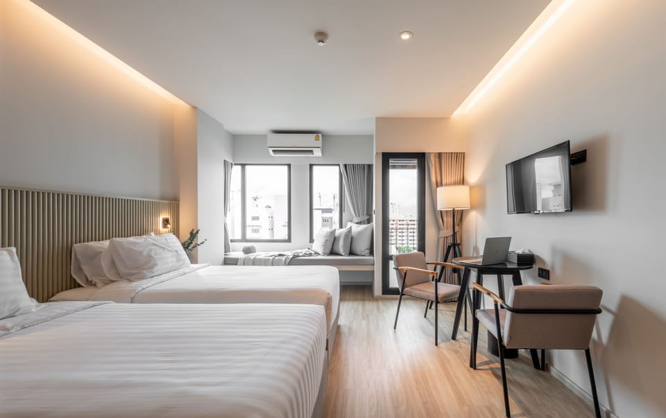 Escape Terrace (Building B) | In-room safe, laptop workspace, blackout drapes, WiFi