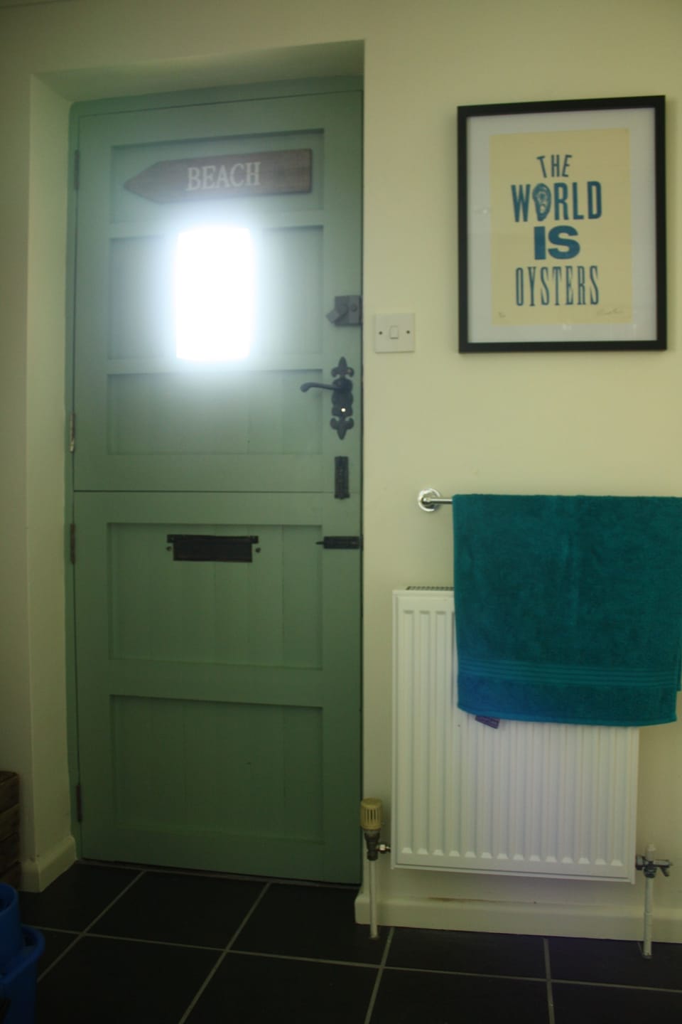 Interior entrance
