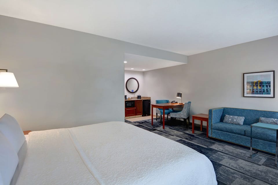 Studio Suite, 1 King Bed, Jetted Tub | Minibar
