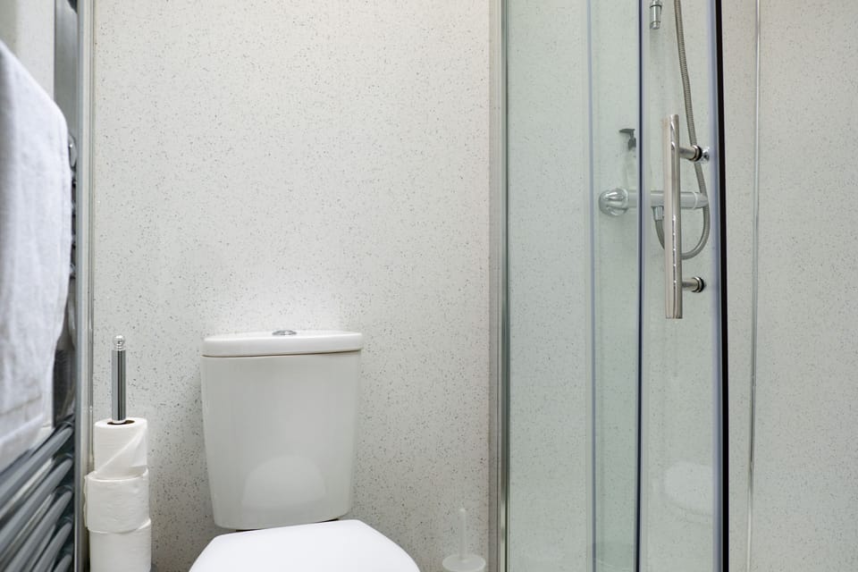 Double Room, Shared Bathroom | Bathroom | Hair dryer, towels, soap, toilet paper