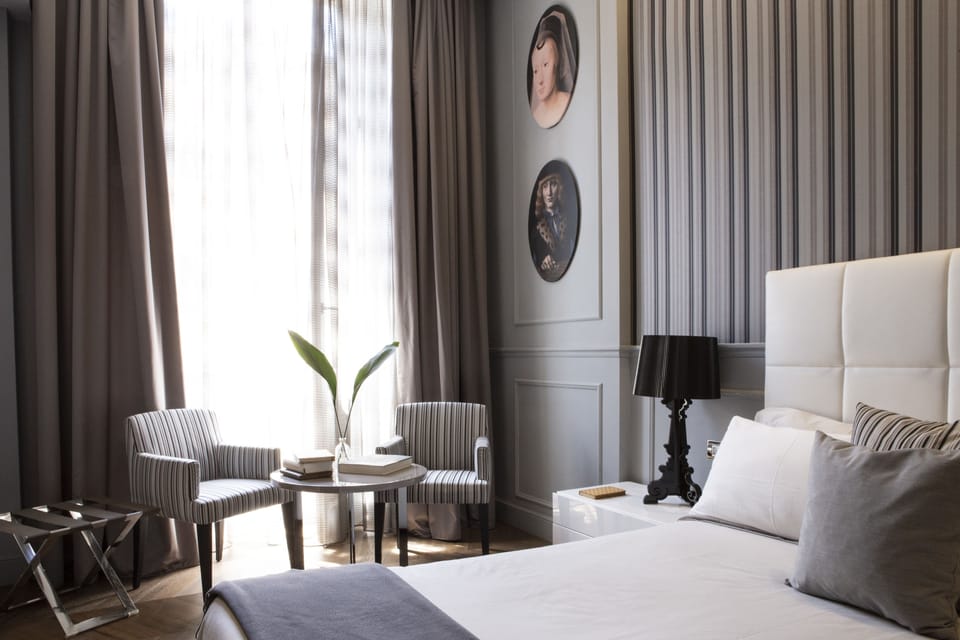 Deluxe Double Room (Grey) | 1 bedroom, Egyptian cotton sheets, premium bedding, down comforters