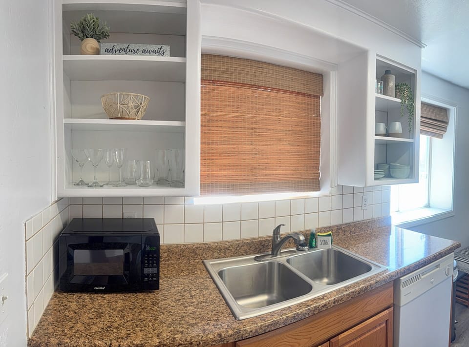 Apartment | Private kitchen | Fridge, microwave, coffee/tea maker