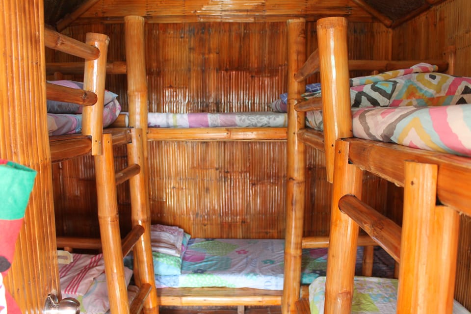 Family Bamboo House | Desk, free WiFi