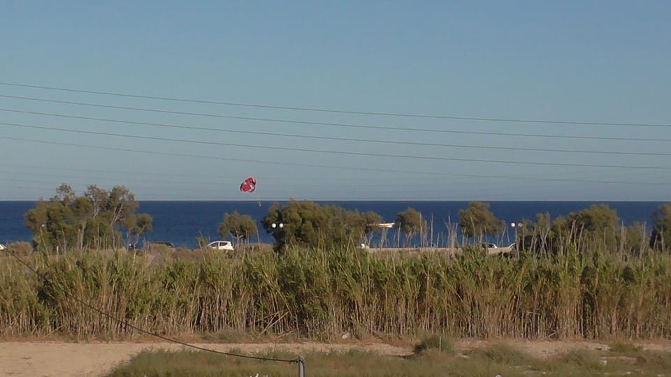 Beach nearby, black sand