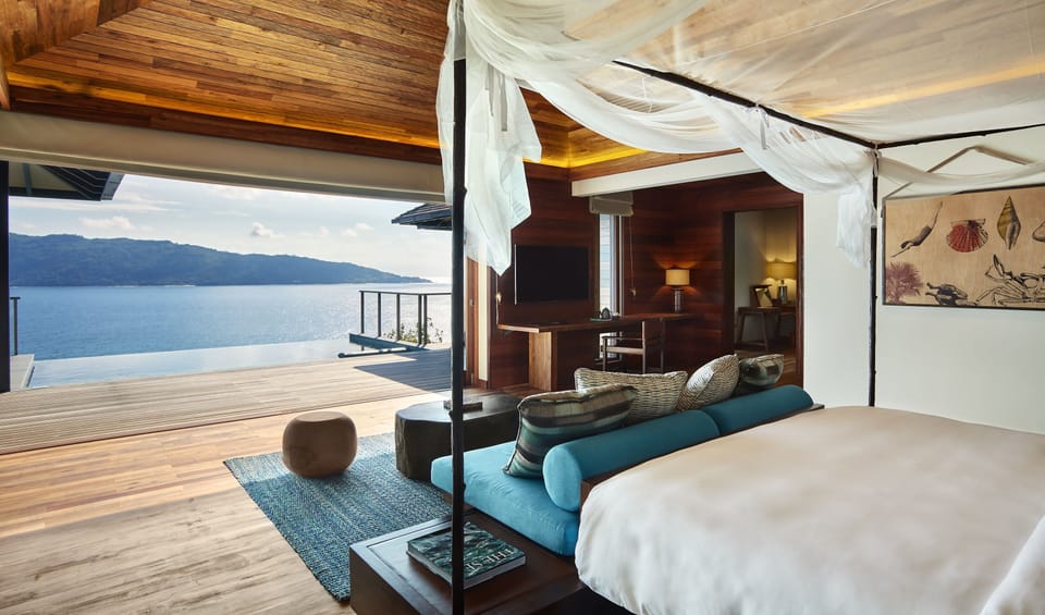 Panorama Pool Villa | Premium bedding, minibar, in-room safe, individually furnished