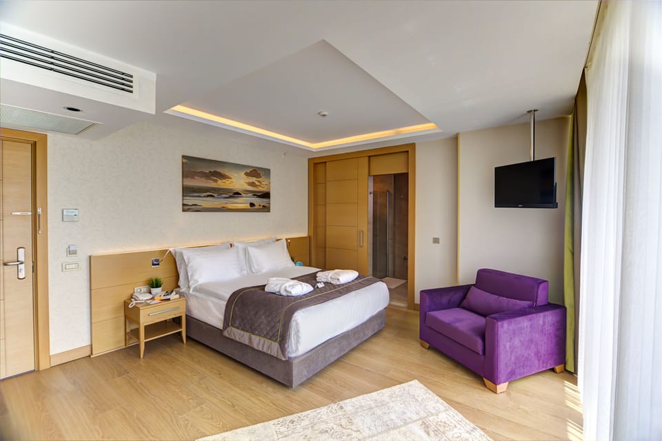 Minibar (free items), in-room safe, desk, soundproofing