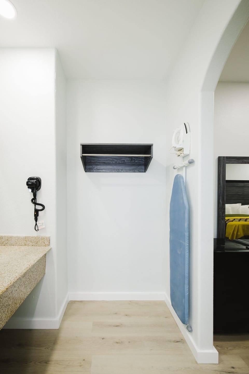 Free toiletries, towels