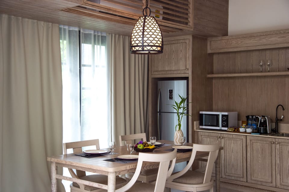 Pool Villa Suite | Living area | 32-inch LCD TV with cable channels, TV