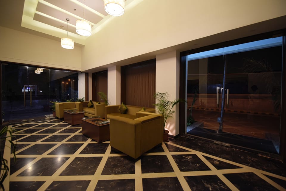 Interior entrance