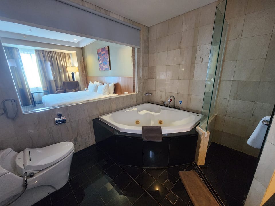 In-room safe, desk, cribs (free), rollaway beds (surcharge)